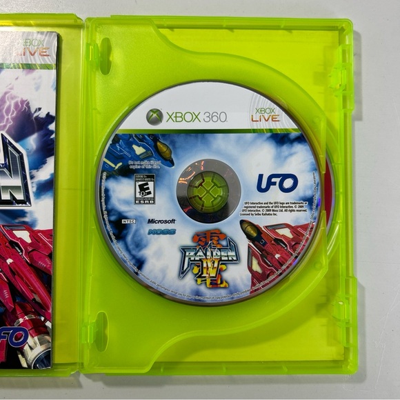 Raiden IV 4 Collectors Edition Microsoft Xbox 360 Complete CIB W/ Soundtrack - Picture 4 of 13